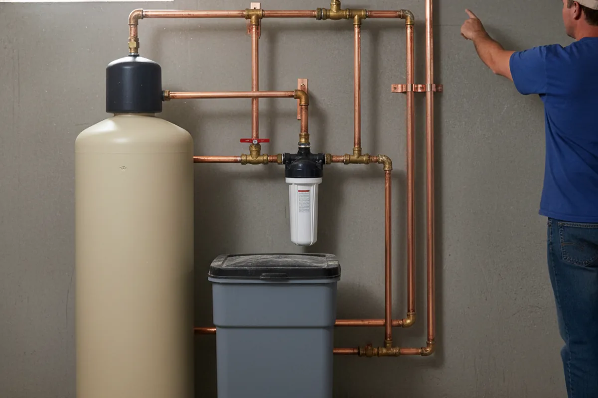 Whole-house water treatment system installed in Wilberforce